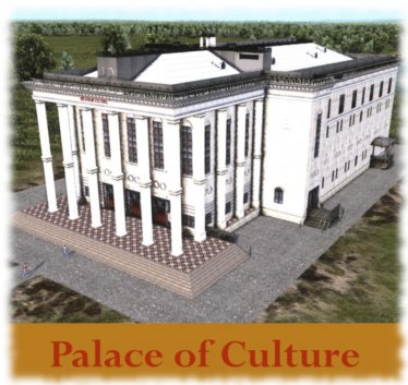 Мод "Palace of Culture" для Workers & Resources: Soviet Republic