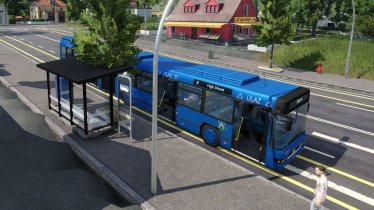 Мод «Volvo 7000 City Buses» для Transport Fever 2