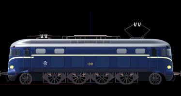 Мод «NS 1000 (Blue/Green)» для Transport Fever 2 0