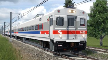 Мод "SEPTA Push-pull Trainset" для Transport Fever 2 3