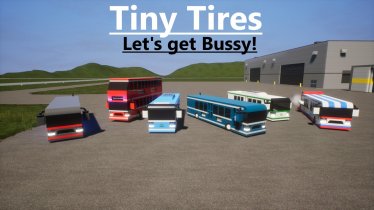 Мод "Tiny Tires Dubbly Decker Bus" для Brick Rigs 1