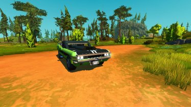 Мод "1970 Challenger T/A" для Scrap Mechanic 3