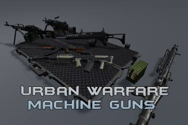 Мод «Urban Warfare: Machine Guns» для Ravenfield (Build 21)