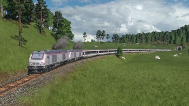 Мод «BB 75000 et 75300 SNCF» для Transport Fever 2 2