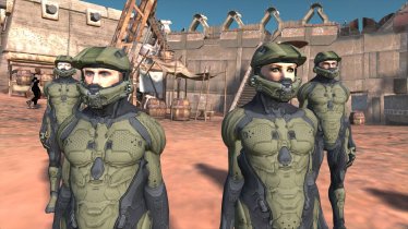 Мод "Spartan: Master Chief Edition" для Kenshi 3