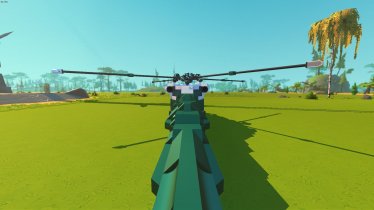 Мод "Black Hawk UH 60n PRESIDENTIAL" для Scrap Mechanic 2