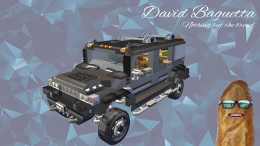 Мод "Hummer H2" для Scrap Mechanic