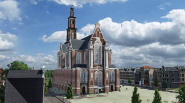 Мод "World Monuments Collection N.17: Westerkerk" для Transport Fever 2 1
