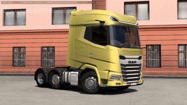 Мод DAF XF/XG+ FTG 6X2 Chassis версия 1.0 для Euro Truck Simulator 2 (v1.49.x)