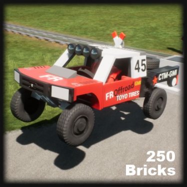 Мод "CTM Baja Truck" для Brick Rigs