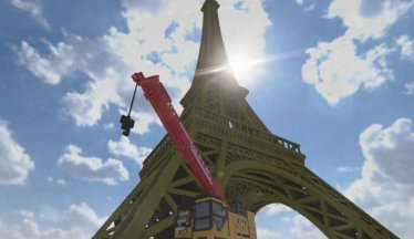 Мод "Wooden Eiffel Tower" для Teardown 1
