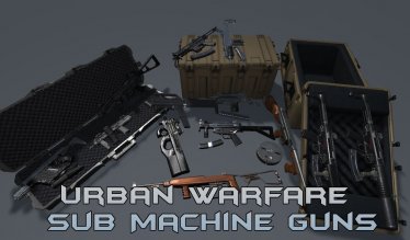 Мод «Urban Warfare: Sub Machine Guns» для Ravenfield (Build 21)