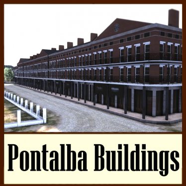 Мод "Pontalba Buildings New Orleans" для Workers & Resources: Soviet Republic