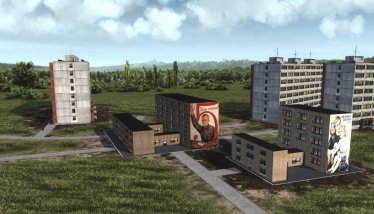 Мод "School Atrium" для Workers & Resources: Soviet Republic 1