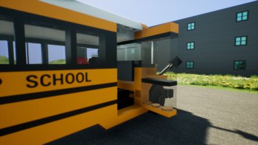 Мод "1975 GCM G-7 School Bus" для Brick Rigs 1