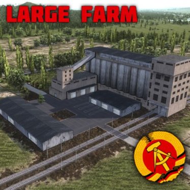 Мод "Large Farm" для Workers & Resources: Soviet Republic