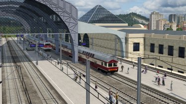 Мод «Railway Station Dresden Neustadt» для Transport Fever 2 3