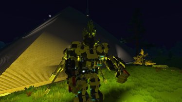 Мод "Gundam Mobile Suit "Anubis” by Mendelmenenham" для Scrap Mechanic