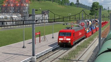 Мод «Class 152 DB / Siemens ES64F» для Transport Fever 2 0