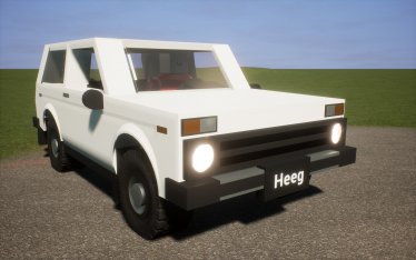 Мод "1977 Lada Niva (VAZ 2121)" для Brick Rigs 2