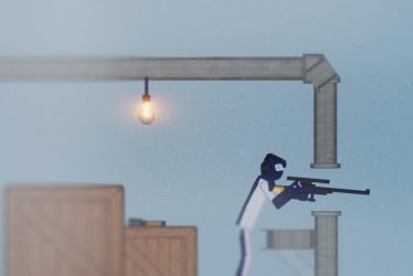 Мод "Animated Sniper Rifles+" для People Playground 3
