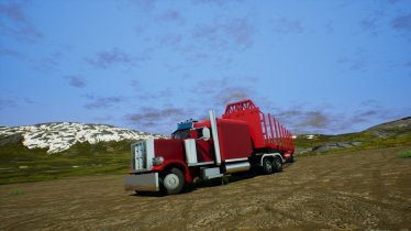 Мод "Peterbilt 379" для Brick Rigs 3