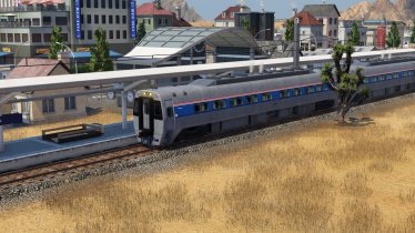 Мод «Budd SPV-2000 - Amtrak Phase IV a/b» для Transport Fever 2 3