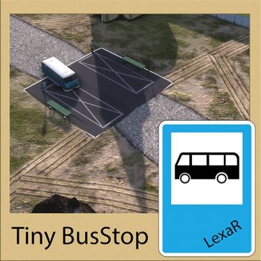 Мод "BusStopTiny" для Workers & Resources: Soviet Republic