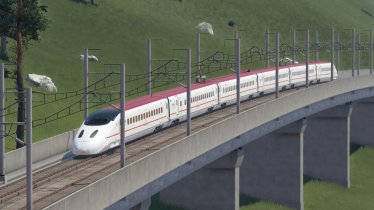 Мод «Shinkansen 800» для Transport Fever 2 0