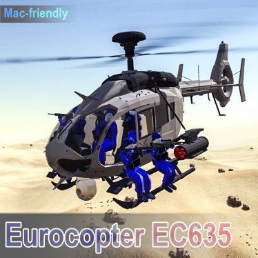 Мод «Eurocopter EC635» для Ravenfield (Build 19)