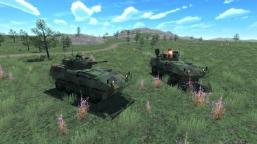 Мод «LAV-AD/LAV-25 (Woodland)» для Ravenfield (Build 20) 3