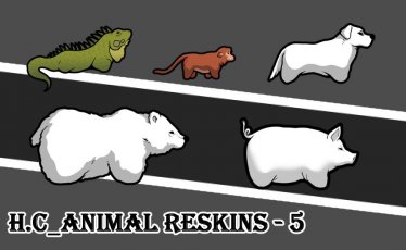 Мод «H.C_AnimalReskins_5» для Rimworld (v1.0 - 1.1) 0