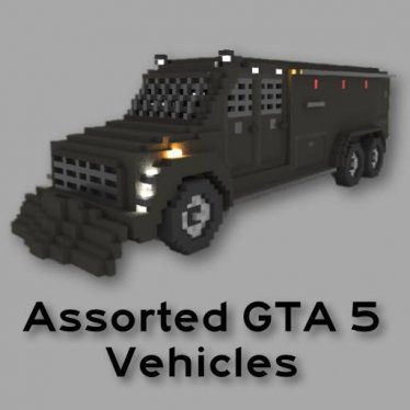 Мод "Assorted GTA 5 Cars" для Teardown