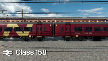 Мод «British Rail Class 158» для Transport Fever 2 1