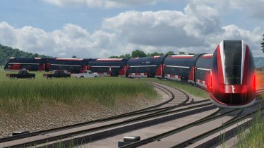 Мод «TG HyRT [Regional Lines]» для Transport Fever 2 3