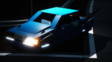 Мод "Ford Granada MK 2000" для Brick Rigs 3