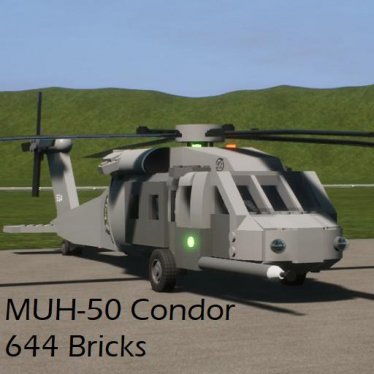 Мод "MUH-50 Condor" для Brick Rigs