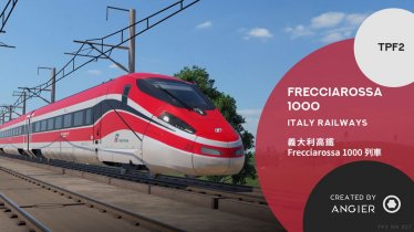 Мод «Frecciarossa 1000» для Transport Fever 2