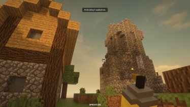 Мод "Minecraft Village" для Teardown 2