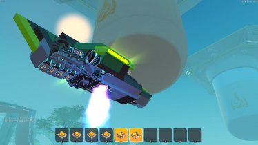 Мод "Tomatsu's Personal Flying Vehicle" для Scrap Mechanic 1