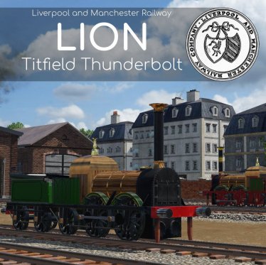 Мод «L&MR 'Lion' & Titfield 'Thunderbolt'» для Transport Fever 2