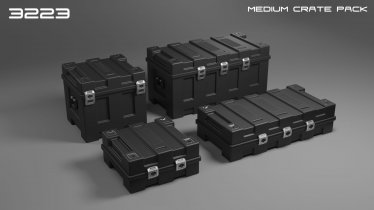 Мод "Medium Crate Pack" для Space Engineers