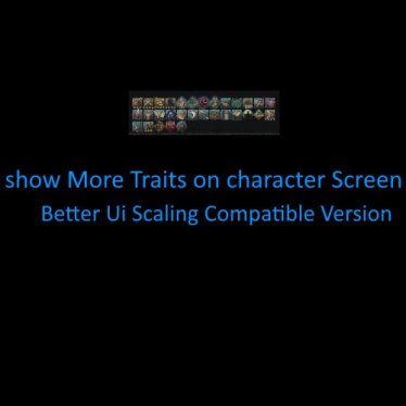 Мод "Show More Traits - Better UI Mod Compatible Version" для Crusader Kings 3