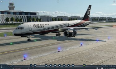 Мод «SF Airlines Boeing 757-200F Pack» для Transport Fever 2 0