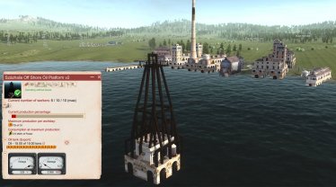 Мод "Off Shore Oil Platform" для Workers & Resources: Soviet Republic 2