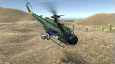 Мод «Bell UH-1D Huey» для Ravenfield (Build 24) 1