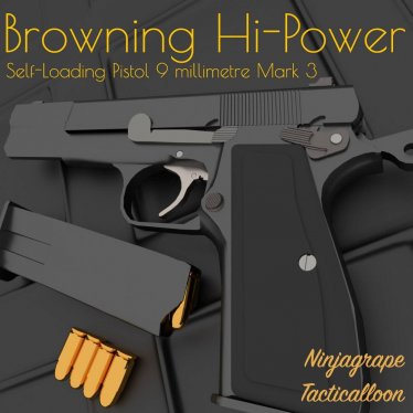 Мод «Browning Hi-Power» для Ravenfield (Build 25)