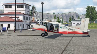 Мод «Pilatus PC-6/B Turbo Porter» для Transport Fever 2 1