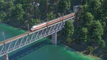 Мод «Bridge Type-2 Iron bridge» для Transport Fever 2 1