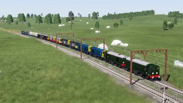 Мод «British Rail Class 20» для Transport Fever 2 2